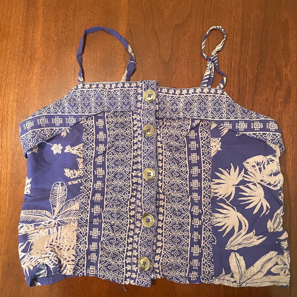 Boho crop top